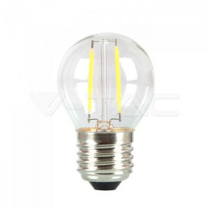 LED Bulb SAMSUNG Chip Filament 4W E27 G45 Clear Cover 2700K
