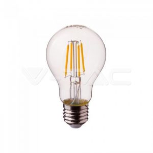 LED Bulb - 8W Filament E27 A65 Dimmable 3000K