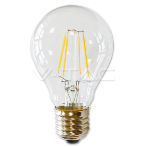 LED Bulb 4W Filament Patent E27 A60 Warm White Dimmable