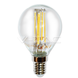 LED Bulb 4W Filament Patent E14 P45 Warm White Dimmable