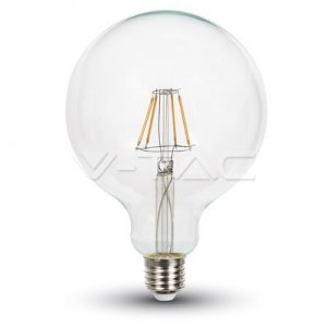 LED Bulb 4W Filament Patent E27 G125 Warm White Dimmable