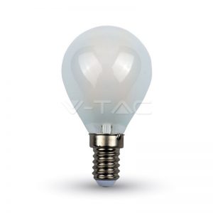 LED Bulb 4W Filament E14 P45 Cross Frost Cover Warm White