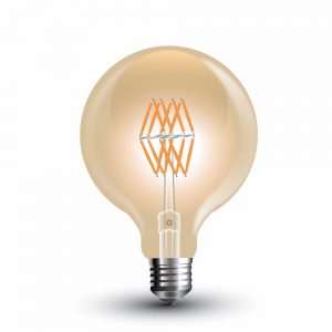 LED Bulb 8W Filament E27 G95 Amber Warm White