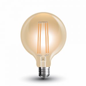 LED Bulb 7W Vintage Special Filament E27 G95 Warm White