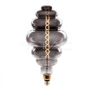 LED Bulb 8W Double Filament E27 S200 Smoky Dimmable 2000K