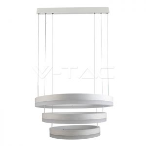 92W Soft Light Chandelier Dimmable White 3000K