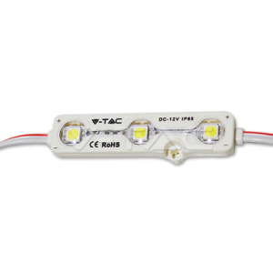 LED Module 3SMD Chips SMD5050 White IP67