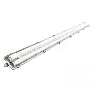 LED Waterproof Lamp Fitting 2 x 22W Tubes Natural White