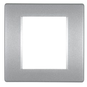 6502.S Maska dvostruka MODE 2M, metalik srebrna