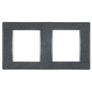 65021.2 Maska višestruka MODE 2x2M horizontalna, sivo-grafit