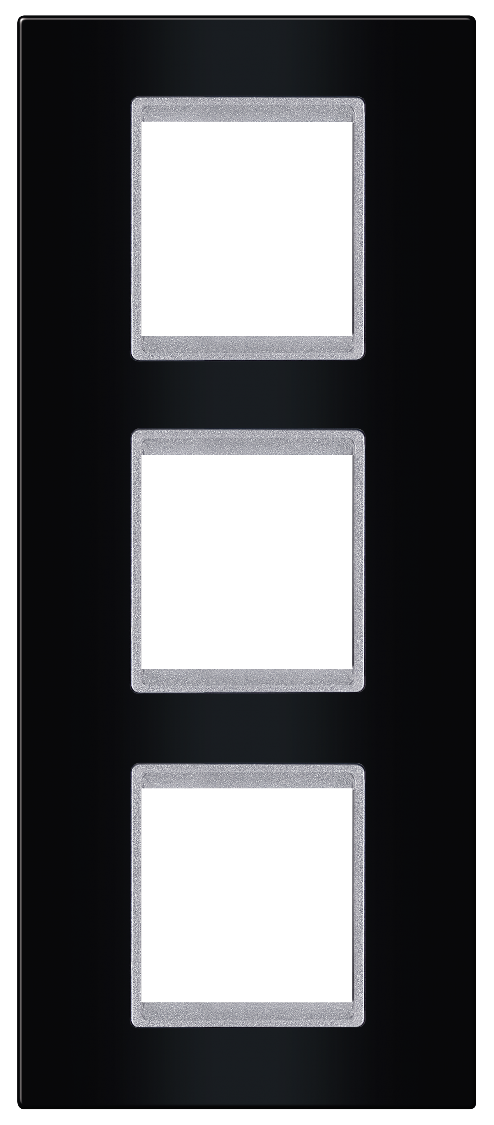 70162.ES Maska 3X2M vertikalna EXP BASIC, crna sa silver nosacem