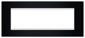 70107.E0 Maska 7M EXP BASIC, crna sa belim nosacem