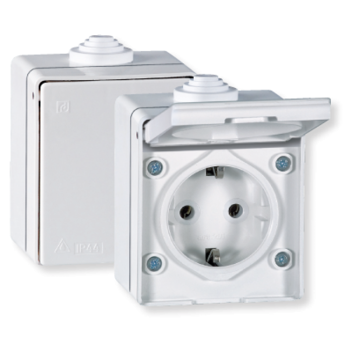 204 Prikljucnica 16A 440V~ metalna IP54