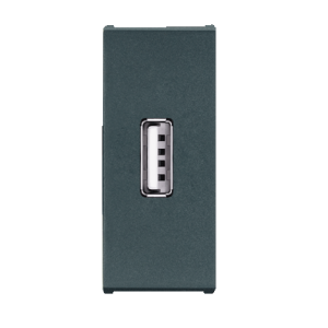 6629.A USB punjac MODE 2,1A 5V= 1M, antracit