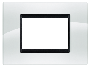 70602.0 Maska 2M EXP GLASS, kristal bela