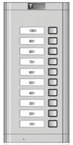 0485 Tastatura sa 10 tastera za video sistem VT-10 SILVER