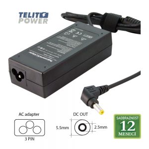 2317 ACER 19V-3.16A ( 5.5 * 2.5 ) 60W-HP02 LAPTOP ADAPTER PU-3067