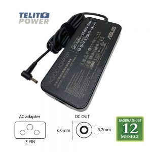 2823 ASUS 19.5V-9.23A ( 6.0 * 3.7 ) ADP-180MB F 180W LAPTOP ADAPTER PU-3734
