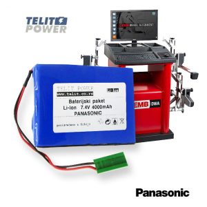 1214 Baterija za CEMB DWA 1000 mašinu za reglažu trapa Li-Ion 7.4V 4000mAh Panasonic TPBP-1080