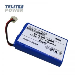 1541 Baterija Li-Po 7.4V 1000mAh  za WS6933 Satlink TOTAL TV TRAGAČ SIGNALA TPBP-1544