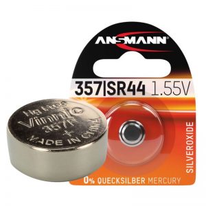 2576 Srebro-Oksid baterija 1.55V SR44 / SR1154 / 357 Ansmann primarna SR44 Ansmann
