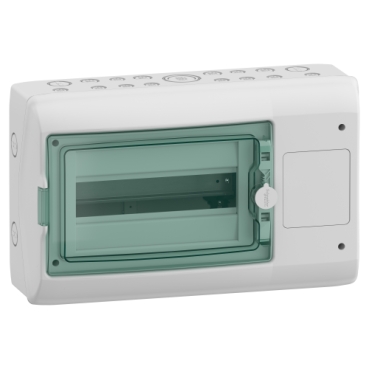 Mureva orman: kuciste za 1 Mureva PK uticnicu i 1x12 modula (18mm), sa klemama, 280x448x160mm, IP65