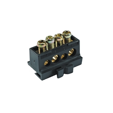 Distributivni blok, 80A, 4 otvora, 2x16mm2 + 2x10mm2