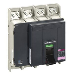 Telo prekidaca Compact NS800-N, 4P, DO, In=800A, Un=220/415V AC (Icu=50kA, Ics=75%Icu), sa motornim pogonom
