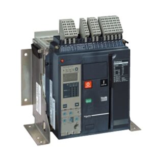 Telo prekidač MASTERPACT NT06-H2, 3P, F, In=630A, Un=220/415V AC (Icu=50kA, Ics=100%Icu), 4 prekidačka kontakta statusnog signala (OF) i 1 kontakt prekidača (OF) i 1 fault prekidača