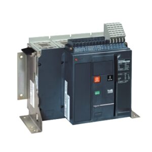 Telo prekidač MASTERPACT NT06-H1, 4P, F, In=630A, Un=220/415V AC (Icu=42kA, Ics=100%Icu), 4 kontakta za prebacivanje statusnog signala (OF) i 1 kontakt prekidača (OF) i 1 prekidač za grešku