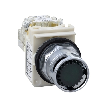 TASTER SVETLEĆI ZELENO 24V LED