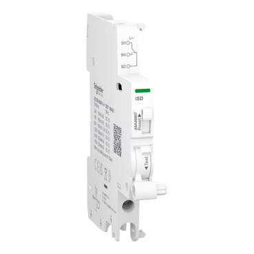 iSD: indikacija prorade zastite za iC60, iID, iDPN Vigi, iSW-NA, 1C/O, 100mA-6A 24-415VAC, 24-130VDC