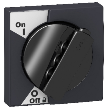 Zakretna rucica za iC60 i iID, crna, IP55