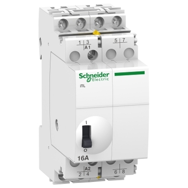 iTL: impulsno rele, 4NO, 24V AC/12V DC, 16A