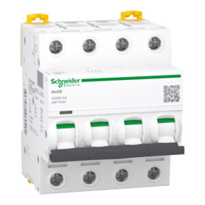 iC60N: automatski prekidac 4P, 50kA, kriva "C", 4A