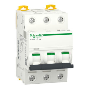 iC60H: automatski prekidac 3P, 70kA, kriva "C", 1A