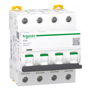 iC60L: automatski prekidac 4P, 100kA, kriva "C", 0,5A