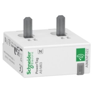 PowerTag A9 M63: bezicni senzor za monitoring energije, 1p+N, 63A, donja konekcija
