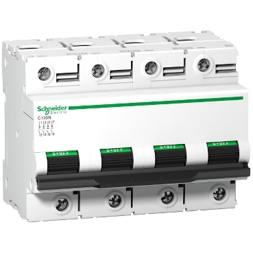 C120N: automatski prekidac 4P, 10kA, kriva "D", 63A