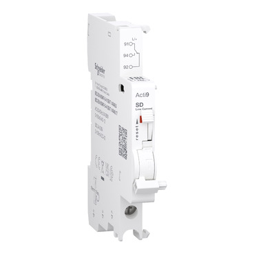 SD: indikacija prorade zastite "low level" za C60H-DC, C120, DPN-Vigi, 1C/O, 2mA-100mA, 24-250VAC, 24-220VDC