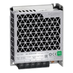 Easy Modicon ABL2: monofazno napajanje - regulisani prekidacki DC izvor, 100...240VAC/24V DC: 53W, 2.2A, IP20
