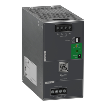 Ispravljac - regulisani prekidacki DC izvor, trofazni 380...500V AC/24V DC: 480W, 20A