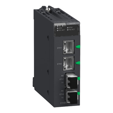 FIBER CONVERTER MM/LC 2CH 100MB