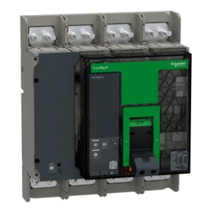 Prekidac ComPacT NS630b-H, 4P, F, In=630A, Un=220/415V AC (Icu=70kA, Ics=75%) sa zastitnom jedinicom Micrologic 2.0 i prednjim prikljuccima