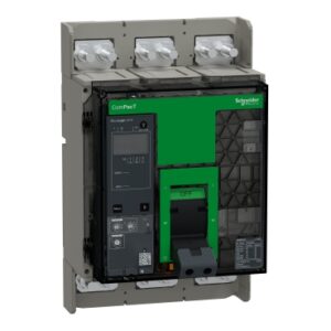 Prekidac ComPacT NS630b-N, 3P, F, In=630A, Un=220/415V AC (Icu=50kA, Ics=100%Icu) sa zastitnom jedinicom Micrologic 2.0A i prednjim prikljuccima