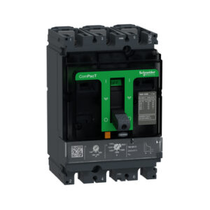 Prekidac ComPacT NSX100B, 3P, F, FC, In=100A, Un=380/415V (Icu=25kA, Ics=25kA), termo-magnetni okidac TM100D (In=100A, Ir=0.7-1In, Im=800A)