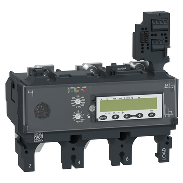 Elektronska zastitna jedinica Micrologic 6.3E, 3P, za NSX400/630 (In=400A, Ir=160...400A, Isd=1.5-10Ir)