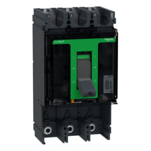 Osnova prekidaca ComPacT NSX400H, 3P, F, FC, In=400A, Un=380/415V (Icu=70kA, Ics=70kA), bez zastitne jedinice