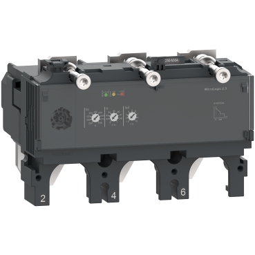 Elektronska zastitna jedinica Micrologic 2.3, 3P, za NSX400/630 (In=630A, Ir=250...630A, Isd=1.5-10Ir)