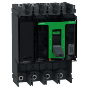 Osnova prekidaca ComPacT NSX630N, 4P, F, FC, In=630A, Un=380/415V (Icu=50kA, Ics=50kA), bez zastitne jedinice